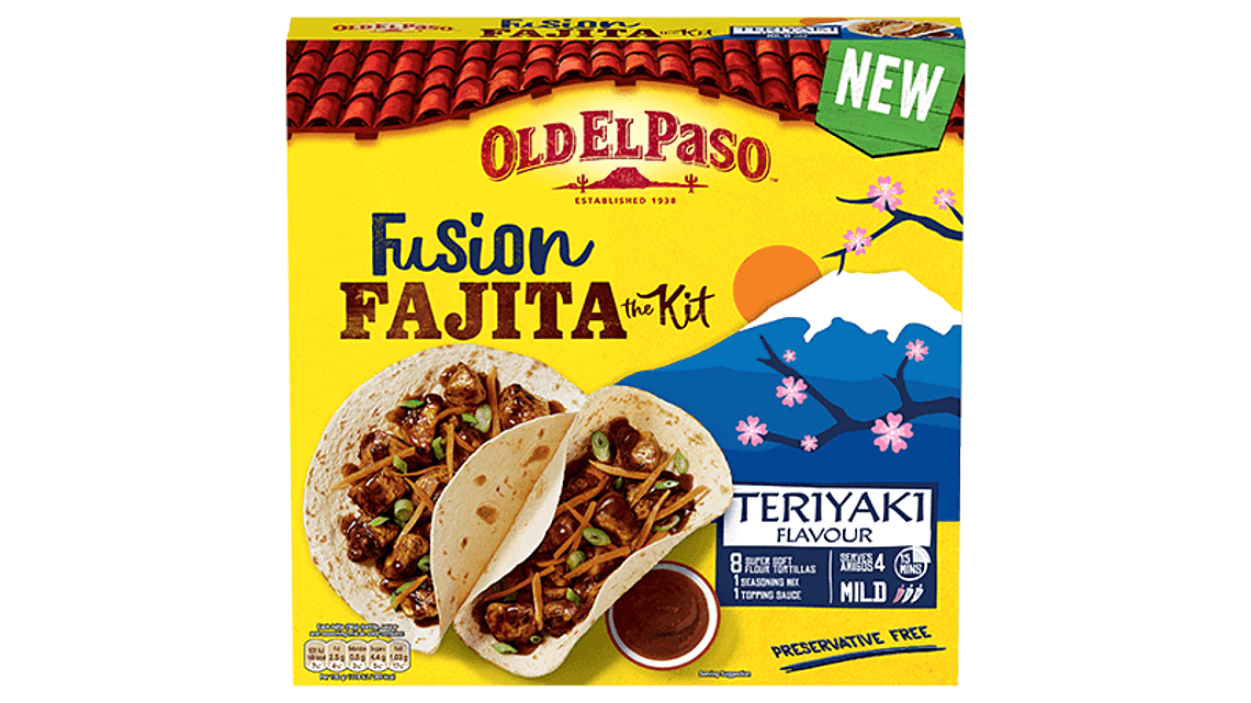 fusion teriyaki fajita kit
